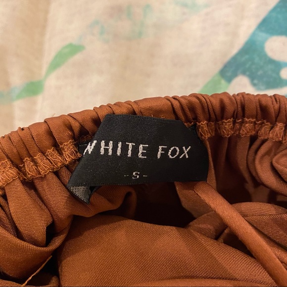 White Fox rust colored prom dress - Picture 7 of 11